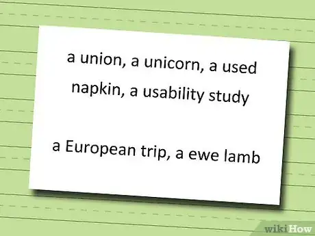 Imagen titulada Use "A" and "An" Correctly Step 2